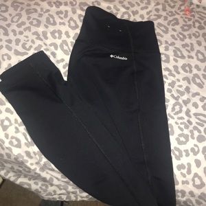 Full length black Columbia leggings
